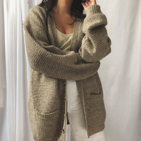 Vintage Sweaters - 🦄 VINTAGE/ wool grandpa sweater